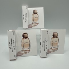 3 x Narciso Rodriguez All Of Me Eau de Parfum Spray Sample 0.6 ml each 3 Pack