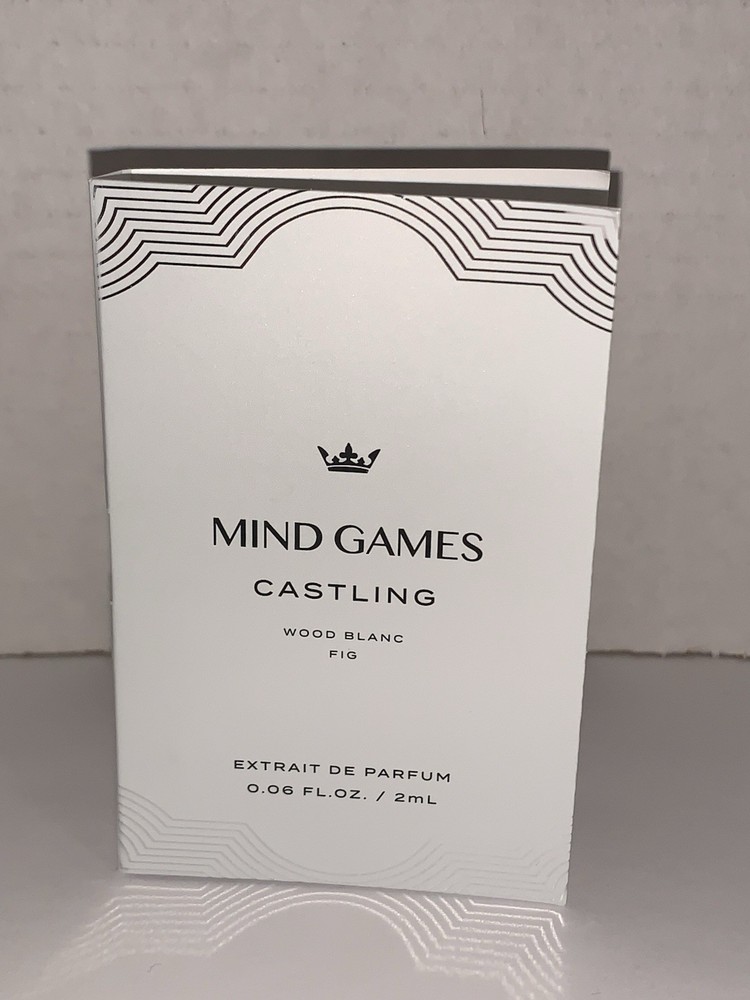 Mind Games Castling EDP Spray Sample .06 oz / 2 ml NEW Travel