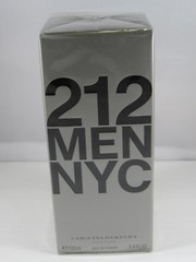 212 by Carolina Herrera 3.4 oz / 100 ml EDT Cologne for Men New In Box