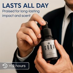 GODA For Him Pheromones Cologne for Men Infused with Real Pheromones 0.5oz/15ml