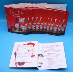 CLEAN RESERVE Lot WHIPPED CHERRY Mini Rollerball EDP 3mL +Sample 1.5mL FREE SHIP