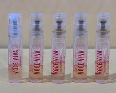 5 Samples Vials VOCE VIVA by Valentino for Women 0.04 oz 1.2 ml EDP **LOW FILL**