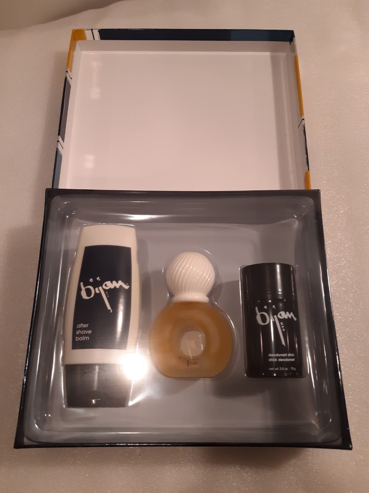 BIJAN For Men New In Box Eau De Toilette 1.7 Oz Body/Hair Wash 3.3 Oz/Deodorant