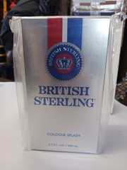 British Sterling Cologne Splash 5.7 oz New Sealed!
