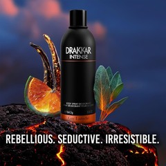 Seductive Ambery Fougere Body Spray for Men, Long Lasting Cologne 5.8oz