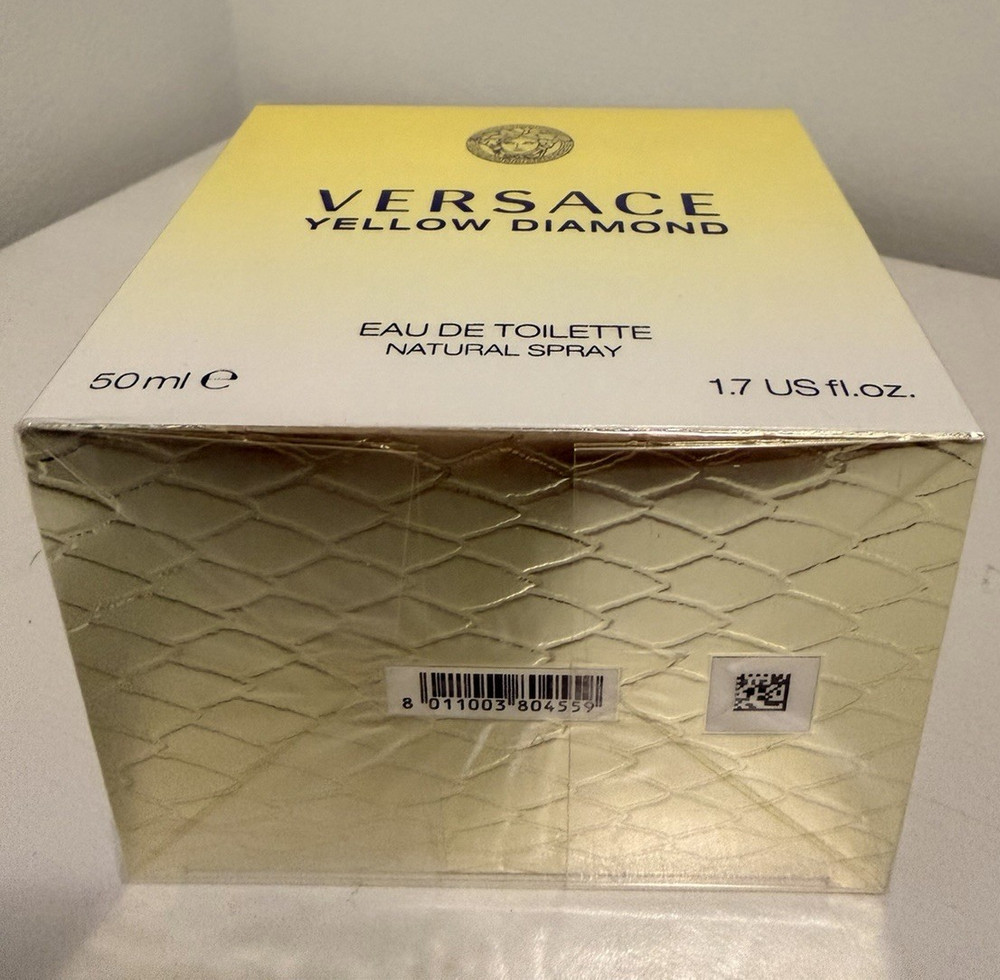 Versace Yellow Diamond Eau de Toilette Spray, Regular Size 1.7 fl oz