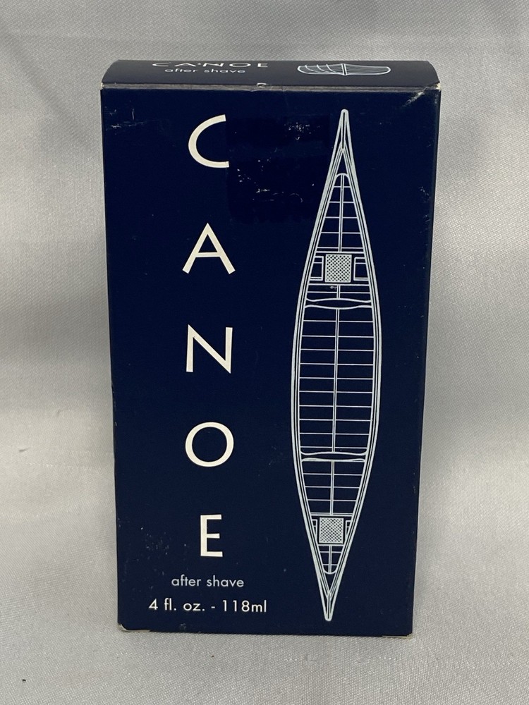 Vintage Canoe By Dana 4 Oz. 118ml Bottle After Shave New In Box