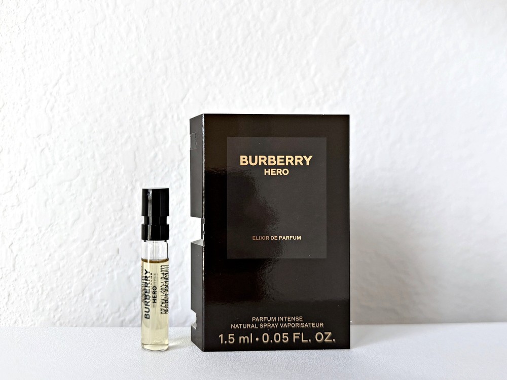 BURBERRY – Hero Elixir De Parfum Intense Sample Size Vial Spray x 1 Pcs, 1.5ml