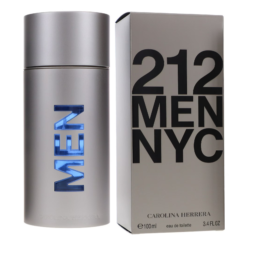 212 Men NYC Eau De Toilette 3.4 Fl. Oz / 100 ml Carolina Herrera Men’s New