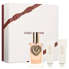 Dolce & Gabbana Devotion Eau De Parfum + Lotion & Gel 3 Pcs Gift Set For Women