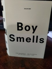 BOY SMELLS SOLAR DRIP Unisex EDP : EAU DE PARFUM Vial Newly Released