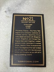 TOBI TOBIN Eau de Toilette Spray Woody Spice No. 21 – 3.3 oz.