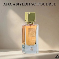 Ana Abiyedh Poudree Eau de Parfum Spray 60ml (2.4 oz) by Lattafa
