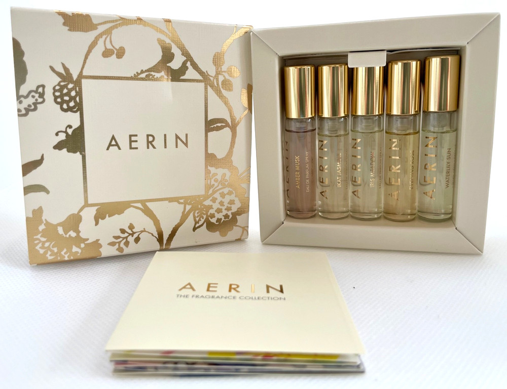 Aerin The Fragrance Collection Mini Size 0.07 fl oz (2 Ml) Set of 5 New In Box
