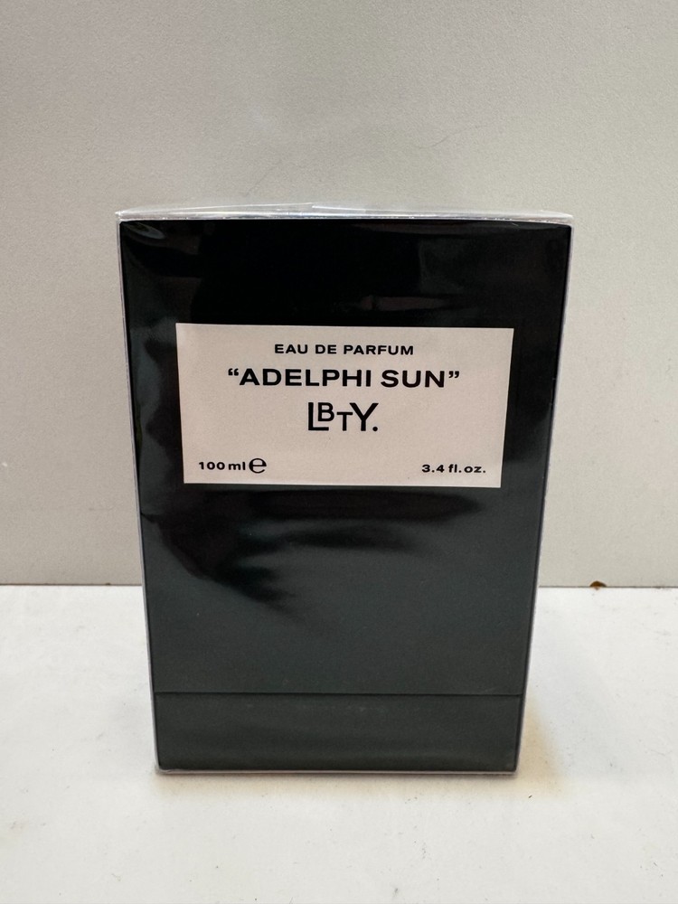 LBTY. Liberty Beauty “ADELPHI SUN” Unisex Eau De Parfum 3.3 oz Sealed New Box