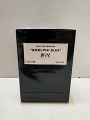 LBTY. Liberty Beauty “ADELPHI SUN” Unisex Eau De Parfum 3.3 oz Sealed New Box