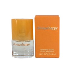 Clinique Happy Perfume Spray – 0.14 oz / 4 ml Travel Size