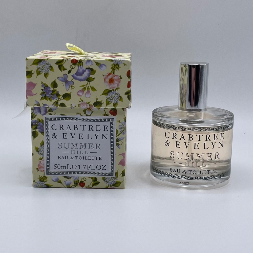 Crabtree & Evelyn Eau de Toilette Summer Hill 1.7 oz / 50mL BRAND NEW Fragrance