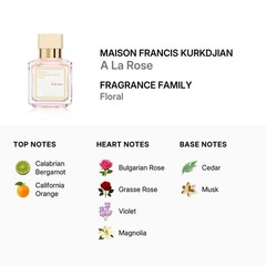 Maison Francis Kurkdjian A La Rose Eau De Parfum Spray 70ml/2.4oz Womens