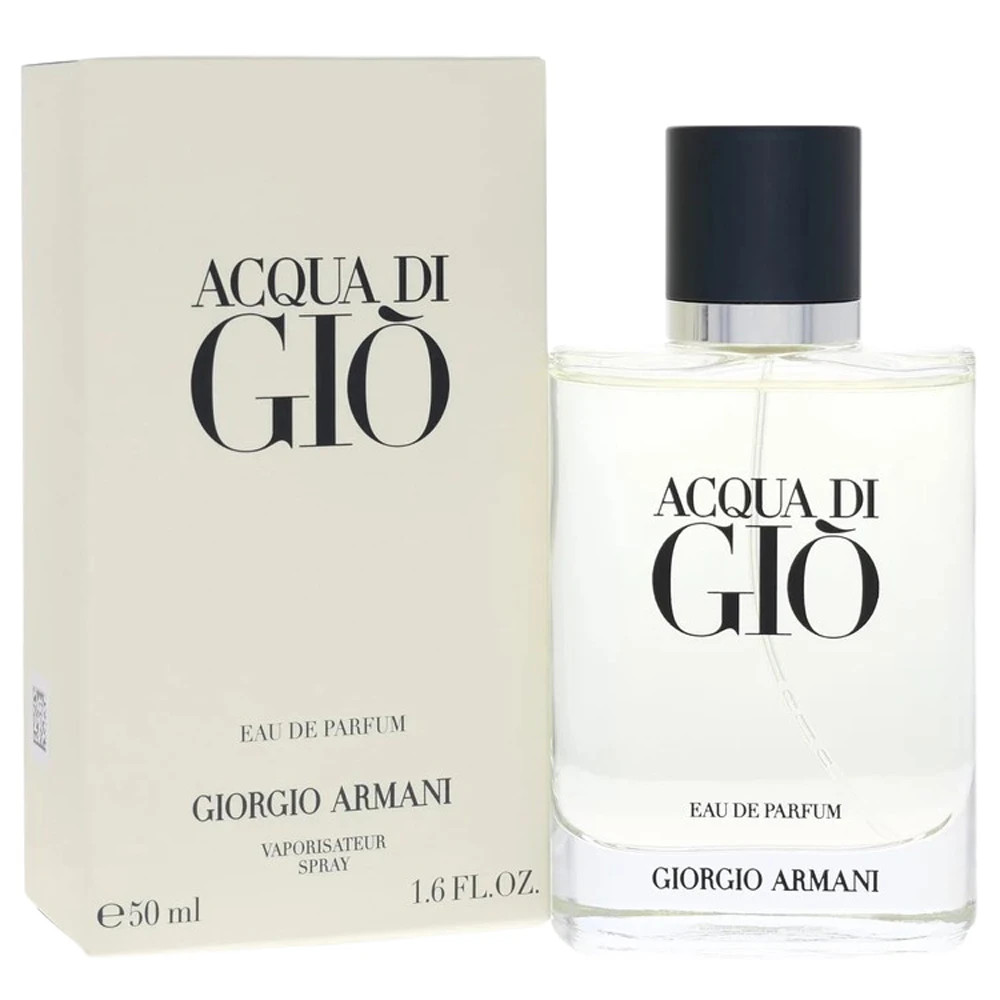 ACQUA DI GIO-GIORGIO ARMANI-MEN-EDP-SPRAY-1.6 OZ-50 ML-AUTHENTIC-FRANCE