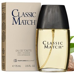 PB ParfumsBelcam Classic Match Eau de Toilette 2.5 Ounce (Pack of 1), Clear