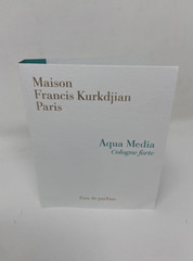 Aqua Media Cologne Forte Maison Francis Kurkdjian New Release sample spray vial