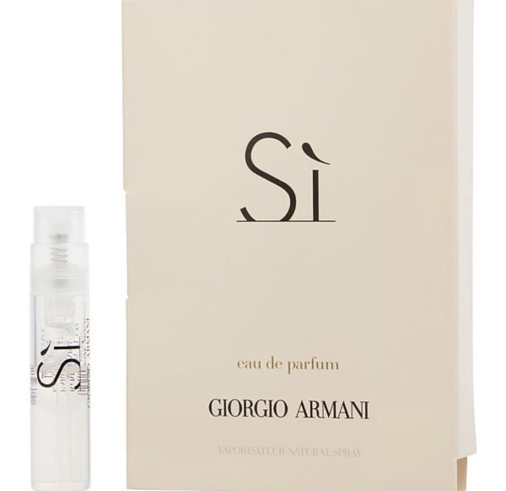 GIORGIO ARMANI SI EDP 1.5ml .05fl oz PERFUME SPRAY SAMPLE VIAL WOMEN’S