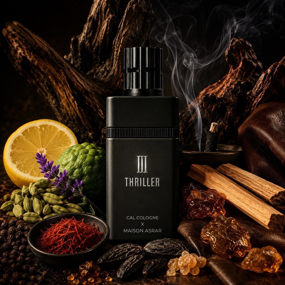 Thriller III EDP Cal Cologne X By Maison Asrar 3.4fl Oz | Made In U.A.E ORIGINAL