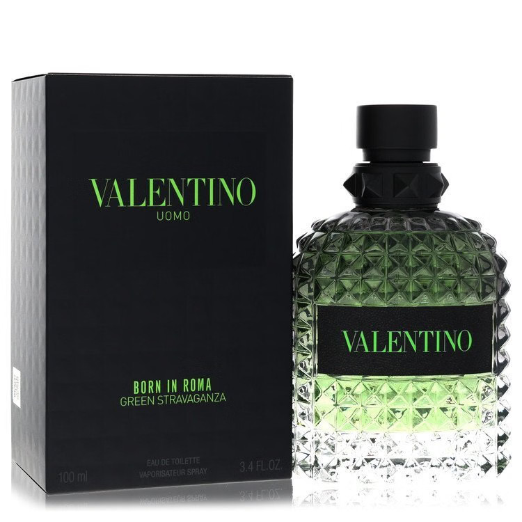 Valentino Uomo Born In Roma Green Stravaganza by Valentino Eau De Toilette Spray