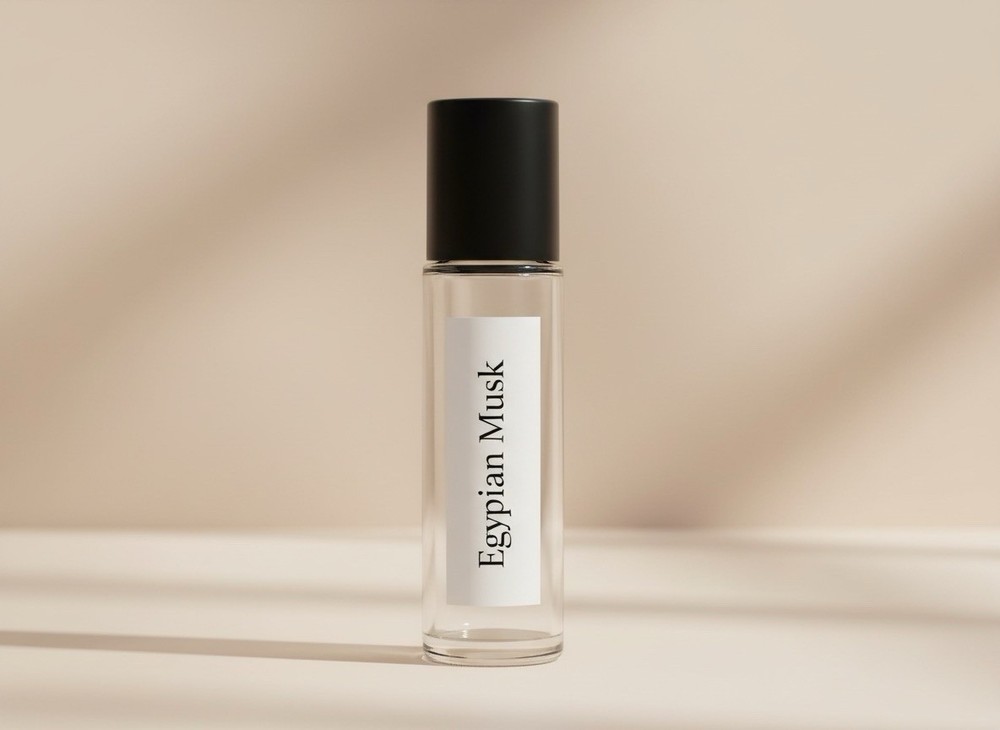 Egyptian Musk 1.7oz Roll-On Perfume Oil Authentic Scent, Long-Lasting Fragrance