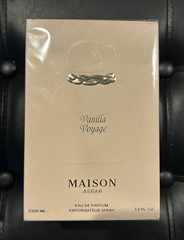 Maison Asrar Vanilla Voyage Eau de Parfum Vanilla Spray, Regular Size 3.4 fl oz