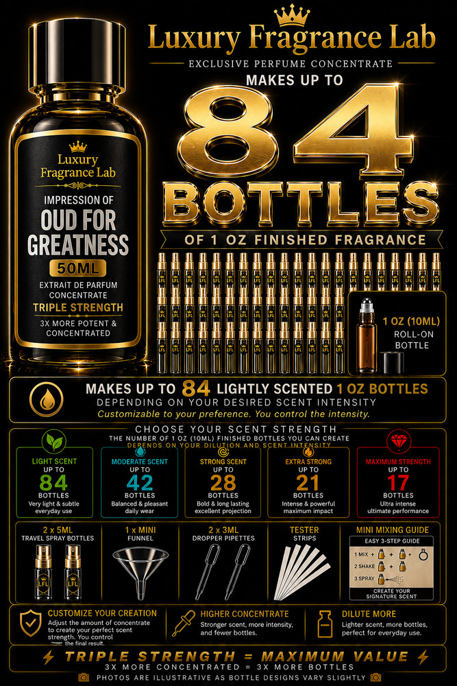 Luxury Fragrance Lab™ Impression of Oud For Greatness Premium Fragrance Oil