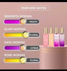 USPS Travel-Size Perfume Gift Set – 4 x 20ml Glamorous Fragrances for Women