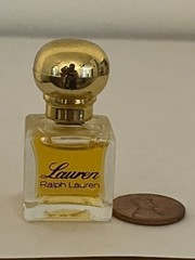 Vintage Lauren Ralph Lauren 0.14 oz/ 4 ML Pure Perfume/Parfum Splash Miniature