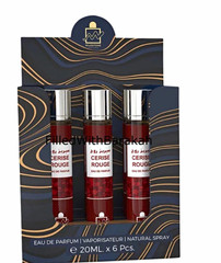Milestone Cerise Rouge EDP Spray 20 mL each Travel Size**6 Pcs Set**Made in UAE*