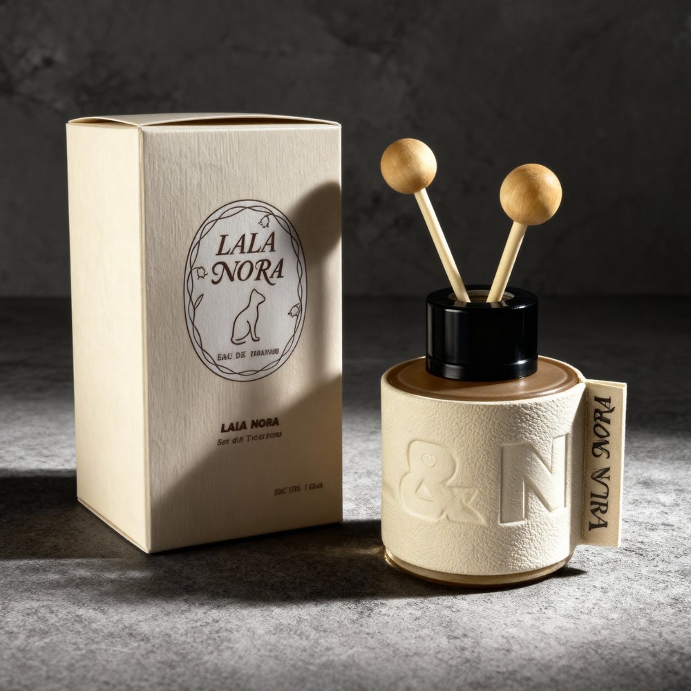 Lala Nora Car Perfume 1.69 oz Lime Basil Citrus