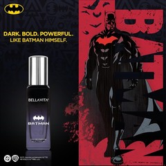 BELLAVITA DC Super Hero 4x20ml | Long Lasting Parfum | Perfume Gift Set for Man