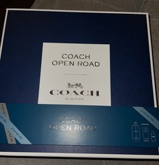 NIB! OPEN ROAD COACH EAU DE TOILETTE 3 PC MENS COLOGNE GIFT SET