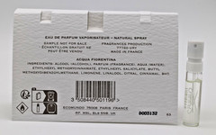 Official Creed Carded Sample Acqua Fiorentina 1.5ml/ .05oz Authentic Finescents