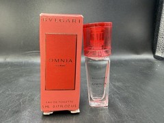 BVLGARI OMNI CORAL PERFUME .17 OZ EDT EAU DE TOILETTE TRAVEL Splash