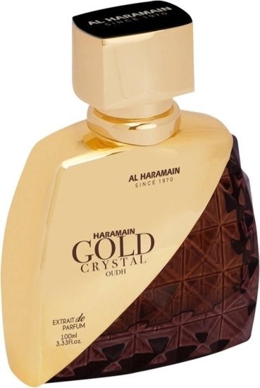 Al Haramain Gold Crystal Oudh Extrait De Parfum Unisex 100 ml /3.4 FLOZ Original