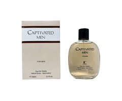 Captivated for Men Eau de Toilette 100ml 3.4oz Spray Cologne New in Box
