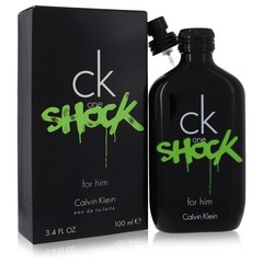 Ck One Shock by Calvin Klein Eau De Toilette Spray 3.4 oz for Men