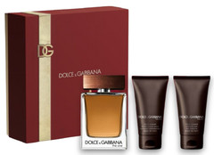 DOLCE & GABBANA The One Set Eau de Toilette 3.3oz+AfterShave & Shower gel 1.7 oz
