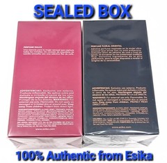 VIBRANZA (SWEET) VIBRANZA ADICTION (FLORAL) BY ESIKA PERFUMES SELLADOS.