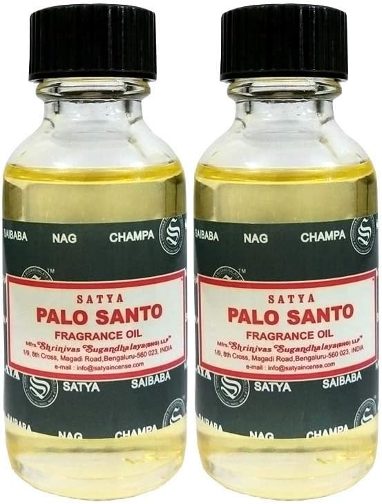 (2-Pack) Satya Palo Santo Fragrance Oil 30 ml