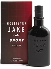 Hollister Jake Sport Cologne Eau De Spray 1.7 Fl oz 50 mL BRAND New & Sealed