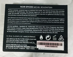 Noir Epices Frederic Malle for Unisex 3 x 10ml Eau de Parfum New in Factory Box