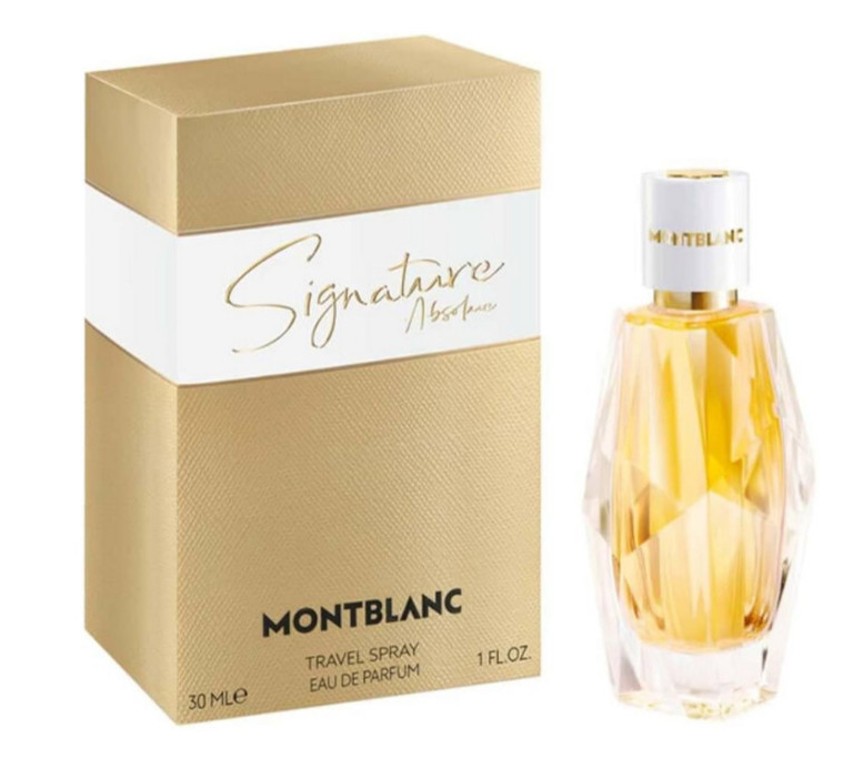 SIGNATURE ABSOLUE-MONTBLANC-WOMEN-EDP-SPRAY-1.0 OZ-30ML-AUTHENTIC-MADE IN FRANCE