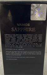 Camara Perfumes Vamos Sapphire Eau de Parfum – 3.4oz